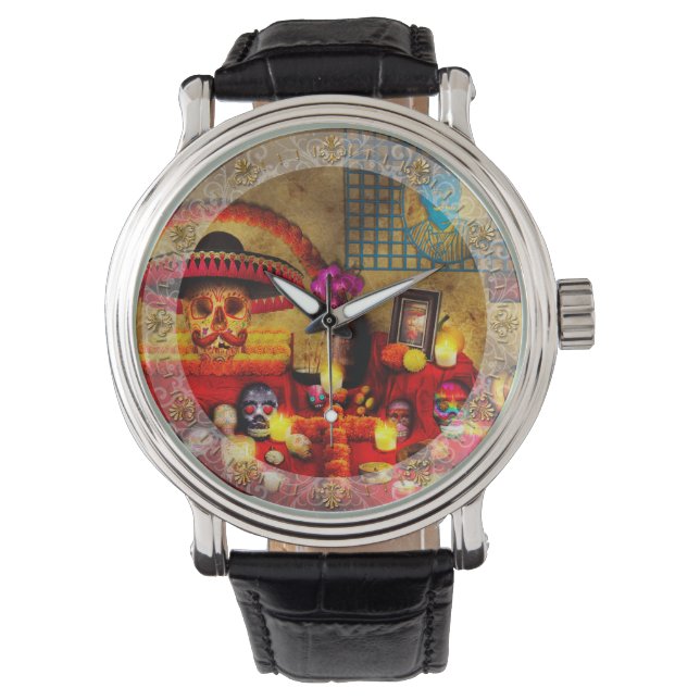 Los dios muertos - Onthouden van dierbaren Horloge (Voorkant)