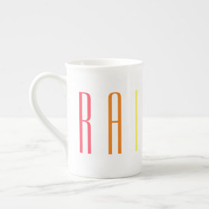 L'os en cuir de la Chine Mug