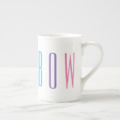 L'os en cuir de la Chine Mug (Droite)
