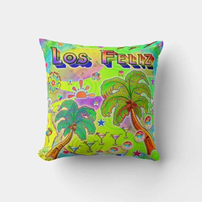 Los Feliz Mind Focus Kussen (Voorkant)
