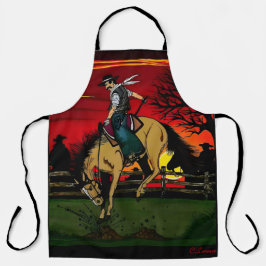 Los Gauchos Sandstone Onderzetter / De Cowboys Schort