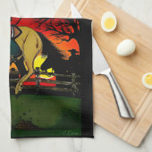 Los Gauchos Sandstone Onderzetter / De Cowboys Theedoek (Quarter Fold)