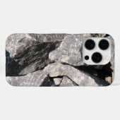Los granietgesteente Case-Mate iPhone case (Achterkant (horizontaal))