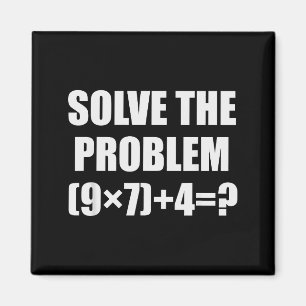 Los Het Probleem Grappig 67 Meme Brainrot Wiskunde Magneet