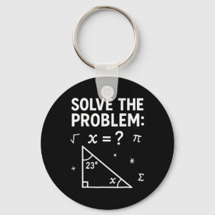 Los het probleem op Doe de wiskunde 67 Meme Grappi Sleutelhanger