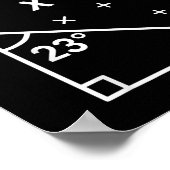 Los het probleem op Funny Math 67 Meme leraar stud Poster (Hoek)
