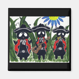 Los Ladybugs Mariachi Band Magnet Magneet