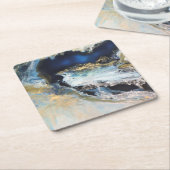 Los Mares Vierkante Kartonnen Onderzetter (Schuin)