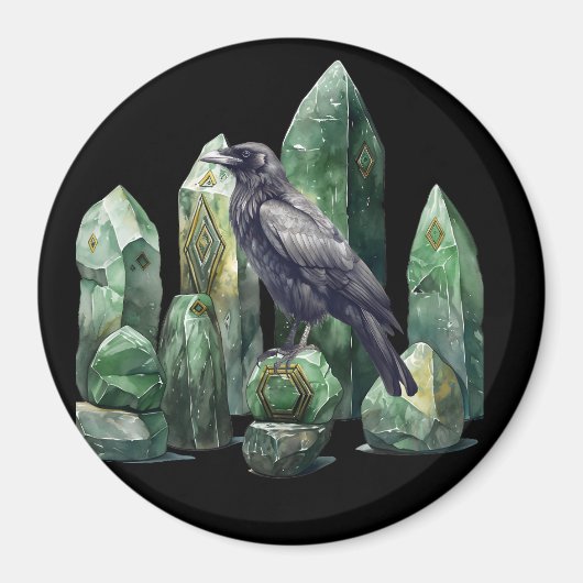 Los Monolitos del Cuervo de Odín Magneet (Voorkant)