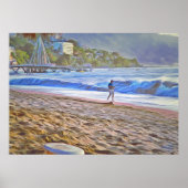 Los Muertos Beach 786 Kunstdruk Poster (Voorkant)