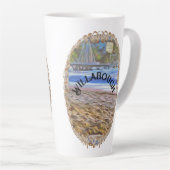 Los Muertos Beach 786 Latte Mok (Rechterhoek)