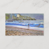 Los Muertos Beach 786 QR Visitekaartje (Voorkant)