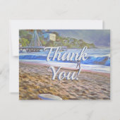 Los Muertos Beach dank u 786 Bedankkaart (Voorkant)