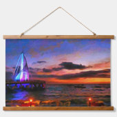 Los Muertos Pier 1182 Hangend Wandkleed (Voorkant)