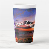 Los Muertos Pier 1182 Latte Mok (Voorkant)