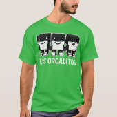 Los Orcalitos Funny Italian Brainrot Orcalero Orca T-shirt (Voorkant)