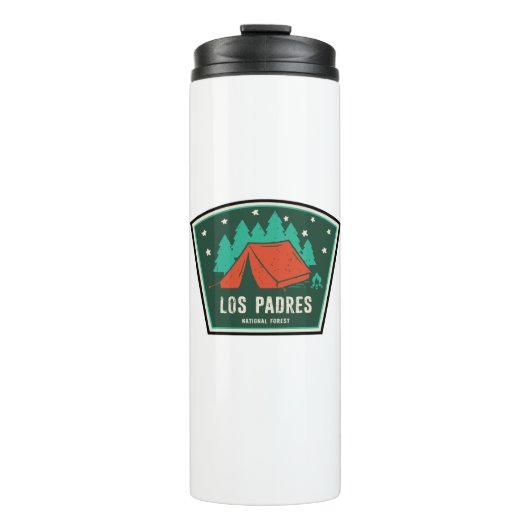 Los Padres National Forest California Camping Thermosbeker (Voorkant)