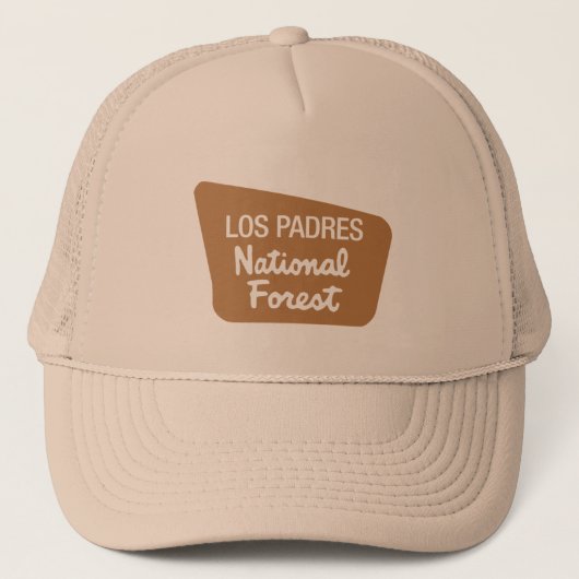 Los Padres National Forest (Sign) Trucker Pet (Voorkant)