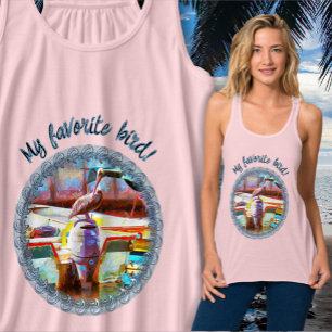 Los Peines Pelican Favorite Bird 0463 Tanktop