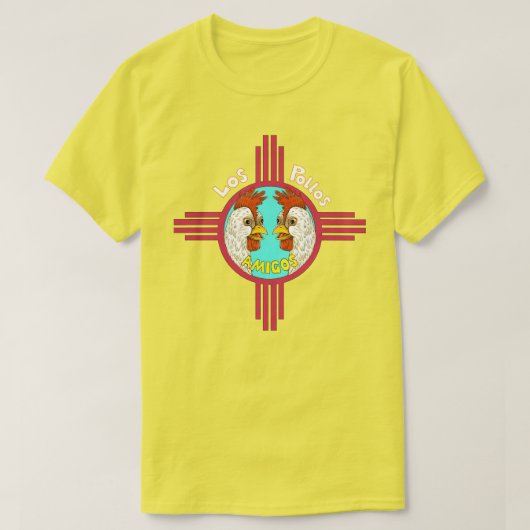 Los Pollos Amigos T-shirt (Design voorkant)