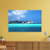 Los Roques Islands, Venezuela Canvas Afdruk (Insitu (Woonkamer))