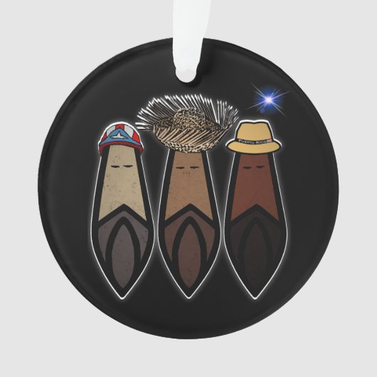 Los Tres Reyes Magos Boricua (devant)