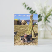 los uros pots briefkaart (Staand voorkant)