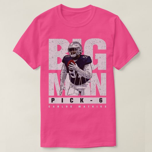 Los Watkins Dallas Big Man TShirt (Design voorkant)