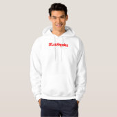"#LosAngeles" Cute Design. Bestel nu Hoodie (Voorkant volledig)