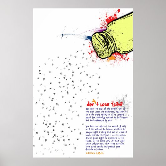 Lose Flava niet Poster (Voorkant)