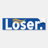 Loser Anti-Trump, Biden Harris 2024 Bumpersticker (Voorkant)