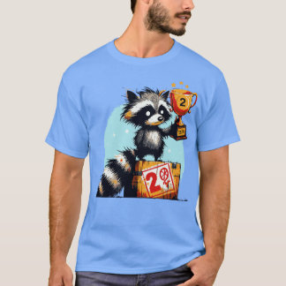 Loser Raccoon Trophy T-shirt