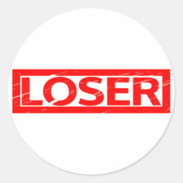 Loser Stamp Ronde Sticker