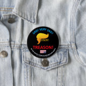 Loser. Trede! knoop Ronde Button 7,6 Cm (In situ)