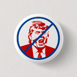 Loser Trump Button: "GEEN TRUMP" Ronde Button 3,2 Cm