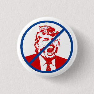 Loser Trump Button: "GEEN TRUMP" Ronde Button 3,2 Cm