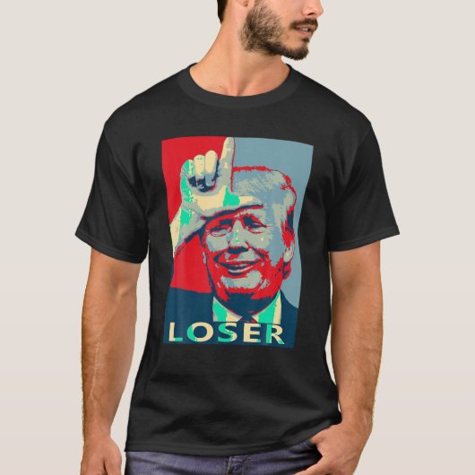 LOSER Trump T Shirt (Voorkant)