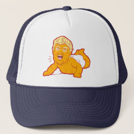 Loser Trump Trucker Hat: TRUMP CRY-BABY Trucker Pet