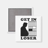 Loser Trump White House Karen for Prison Magnet Magneet (Voorkant / Achterkant)