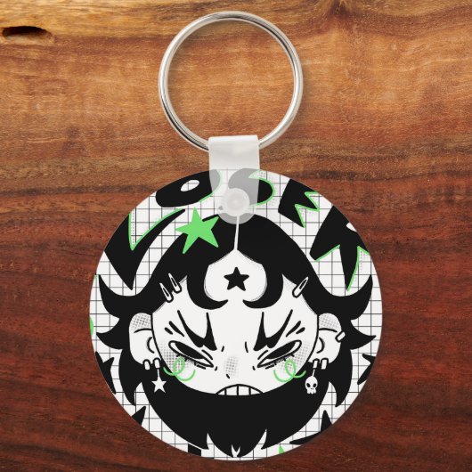 Loser Vibes Sleutelhanger (Achterkant)