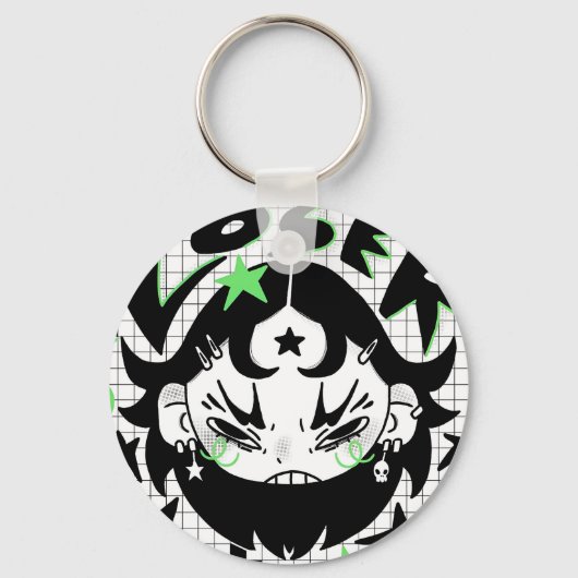 Loser Vibes Sleutelhanger (Achterkant)