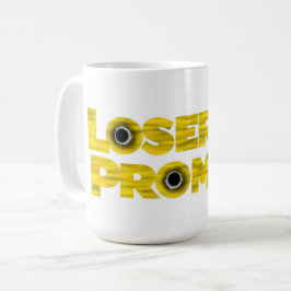 Loser's Promise Logo Design op een Koffiemok