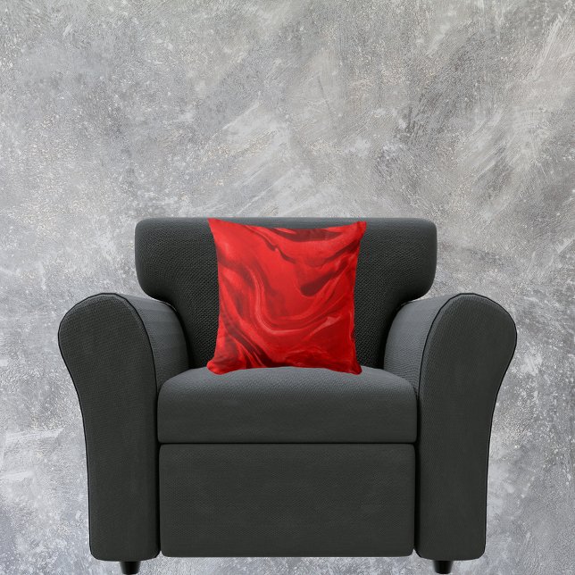 Losief rode esthetische gradiënt kussen (Creator heeft geüpload)