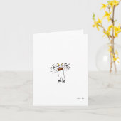 'Losin' It', blanco wenskaart Kaart (Gele Bloem)