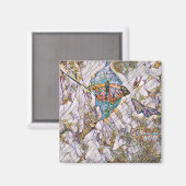 loslaten van vlindermagneet magneet (Voorkant / Achterkant)