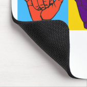 Losse ASL-design ophangen Muismat (Hoek)