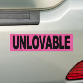 losse bumpersticker (Op auto)