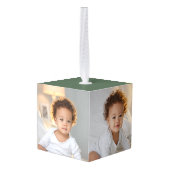 Losse Dearly Photo Keepomwille Ceramic Ornament (Achter hoekig)