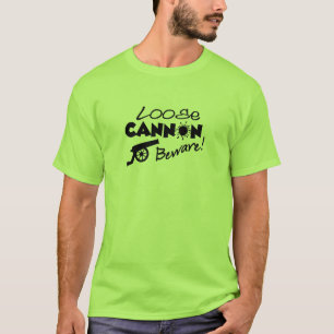 Losse kanon-shirt - kies stijl en kleur t-shirt