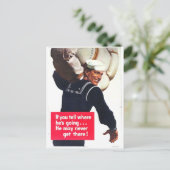 Losse lips 1 briefkaart (Staand voorkant)